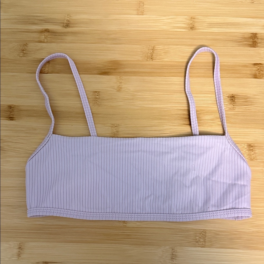 L.A. Hearts by Pac Sun Size Extra Small XS Women's Teen Lavender Ribbed Bralette